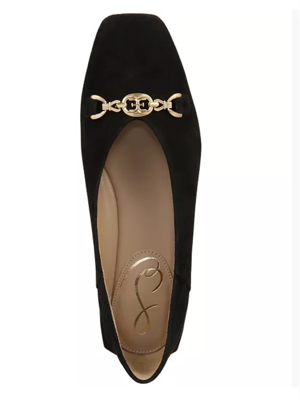 Sam Edelman Kimmi Snip-Toe Tailored Flats in Black Size 6 1/2 - Picture 2 of 11